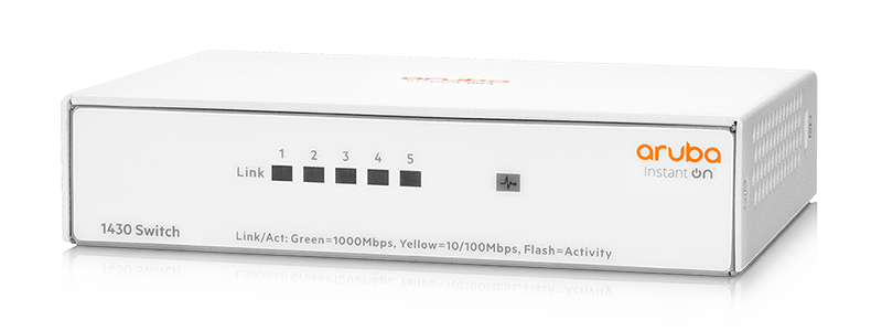 Aruba Instant On 1430 16-Port Gb Unmanaged PoE Switch | 16-Port